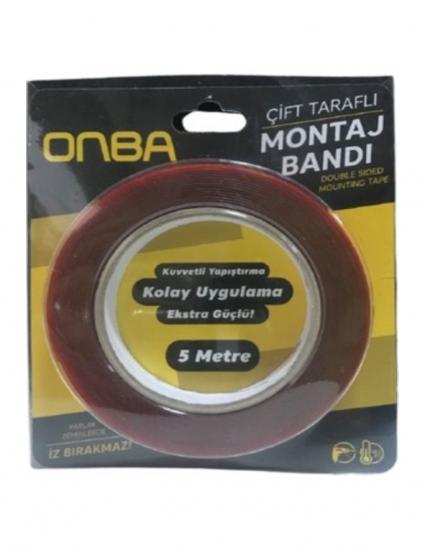 Onba Çift Taraflı Bant 18MM 5M | Akyıldızlar Yapı | Online Alışveriş