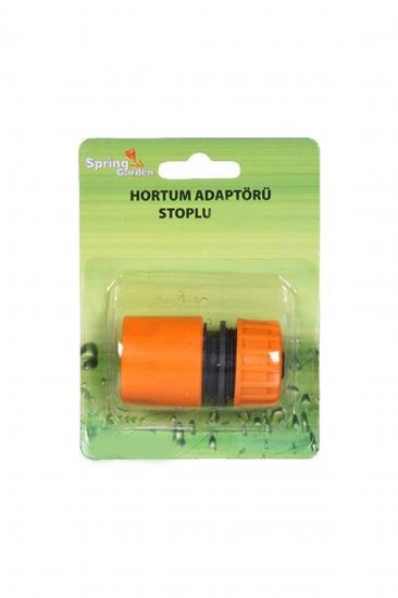 Spring Garden Hortum Adaptörü Stoplu (3/4) | Akyıldızlar Yapı | Online Alışveriş