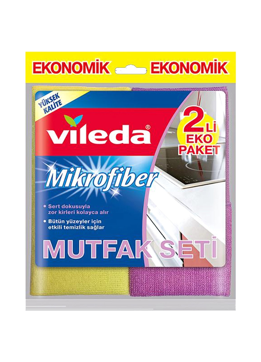 Vileda Mikrofiber Mutfak Seti Mutfak+ Konfor Bez